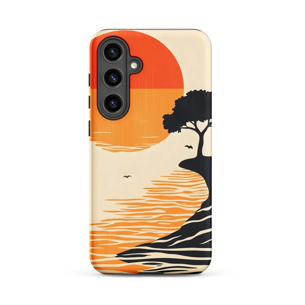 Serene Sunset | Phone Case |  S24 Plus | Tough Case | Matte