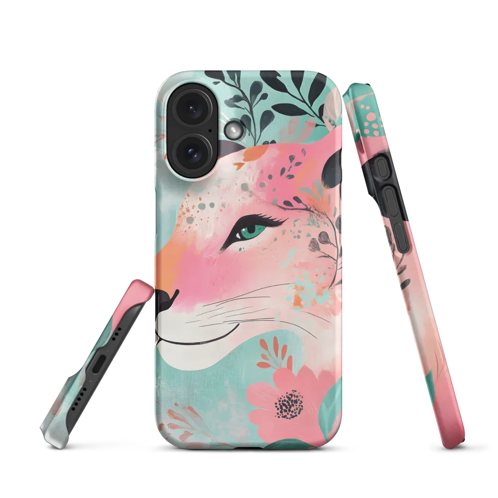 Whimsical Majesty: A Floral Lion
