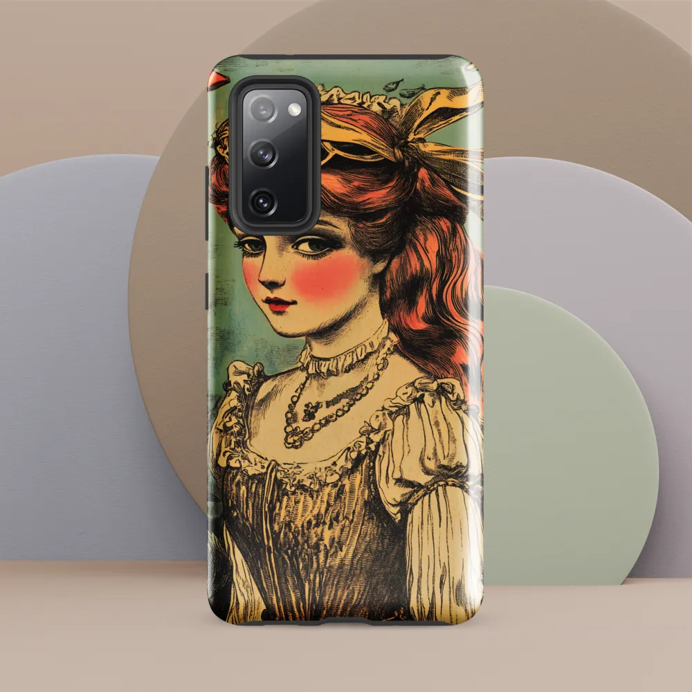 Elegance Beneath the Waves | Phone Case |  S20 FE | Tough Case | Glossy