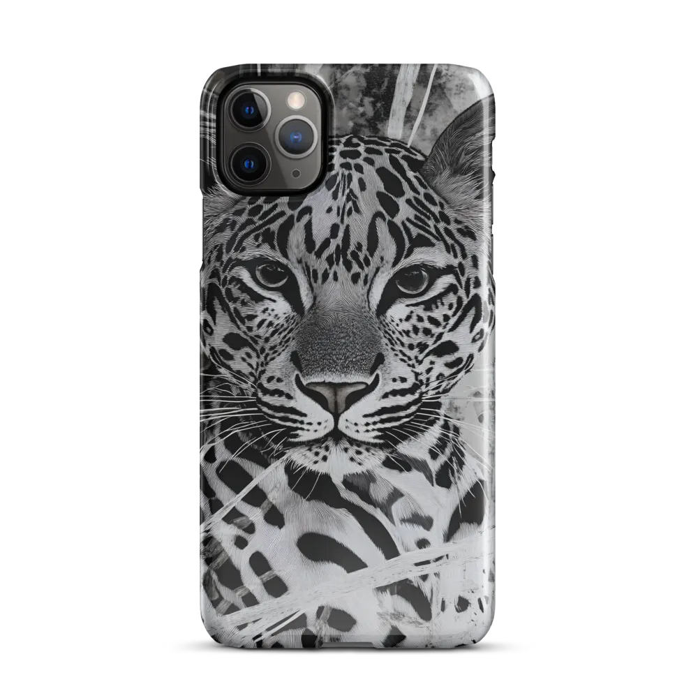 Majestic Gaze: The Leopard's Portrait | Phone Case |  11 Pro Max | Snap Case | Glossy