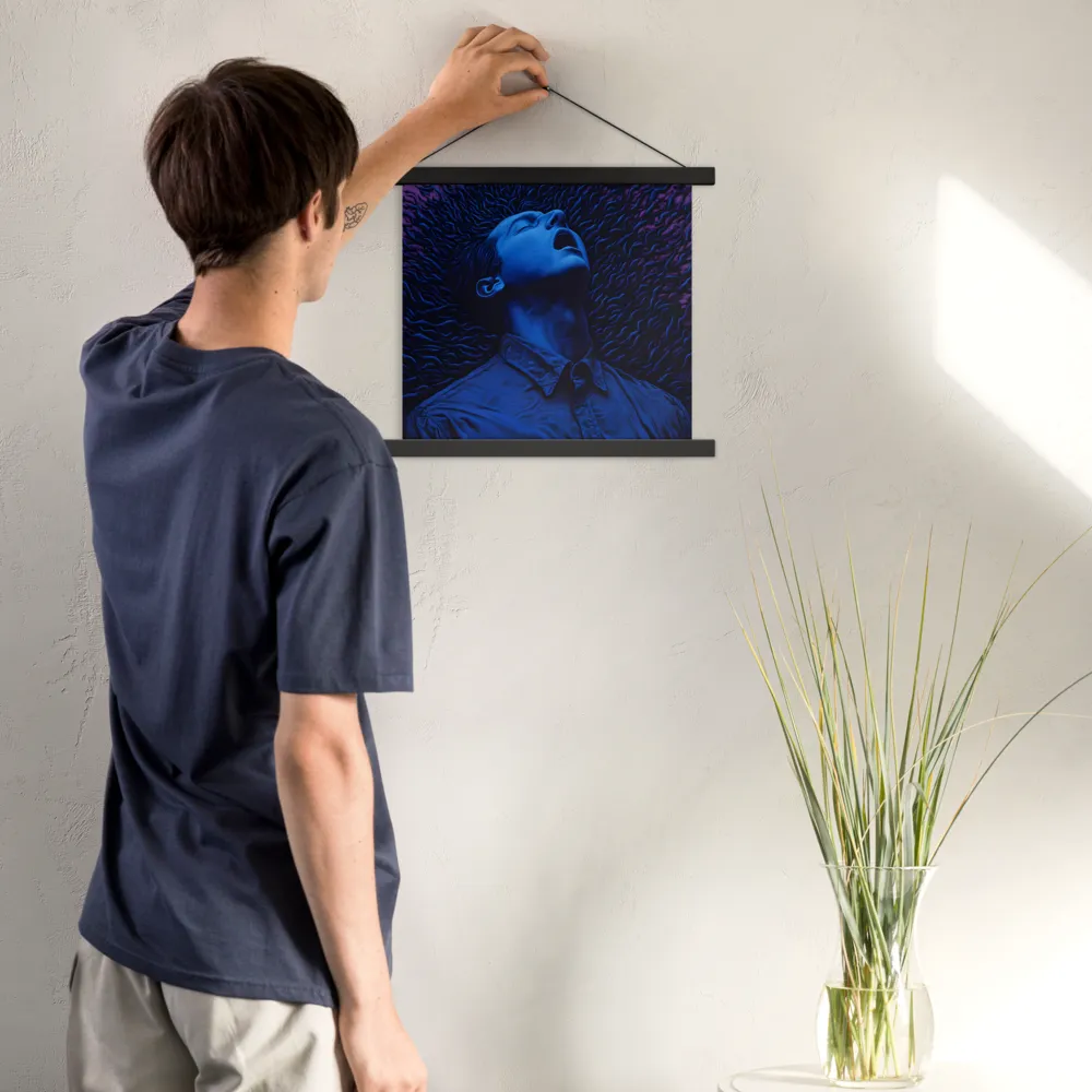 Dreams Unbound | Poster With Black Wood Hanger | 14″×14″