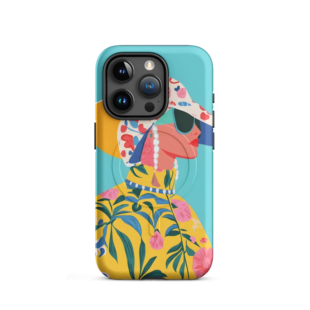 Tropical Confidence: A Fashion Portrait