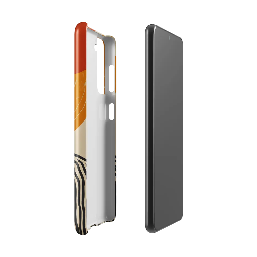 Astronaut in Cosmic Thoughts | Phone Case |  S21 | Snap Case | Glossy
