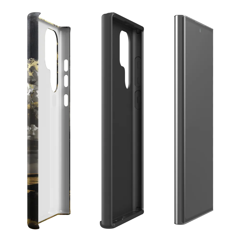 Golden Serenity in a Dramatic Sky | Phone Case |  S22 Ultra | Tough Case | Matte
