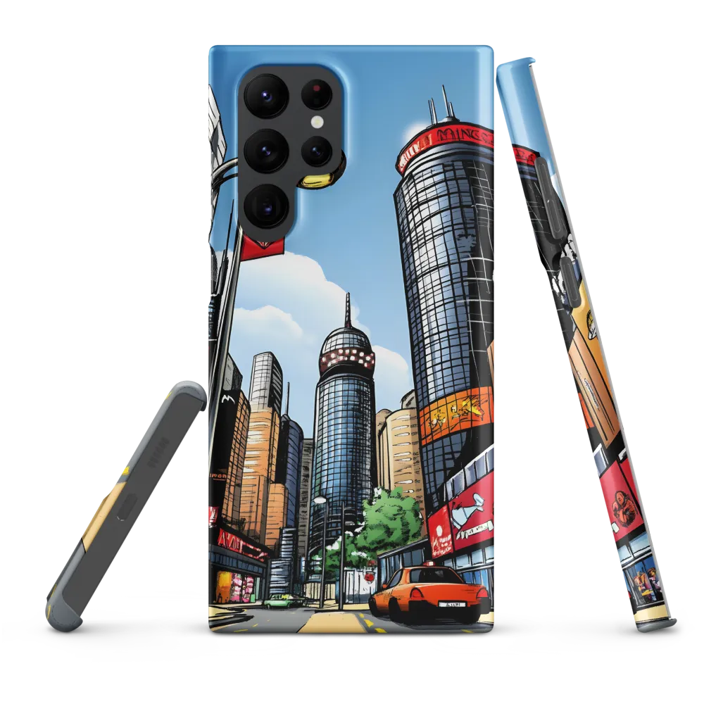 Urban Pulse: A Comic Cityscape