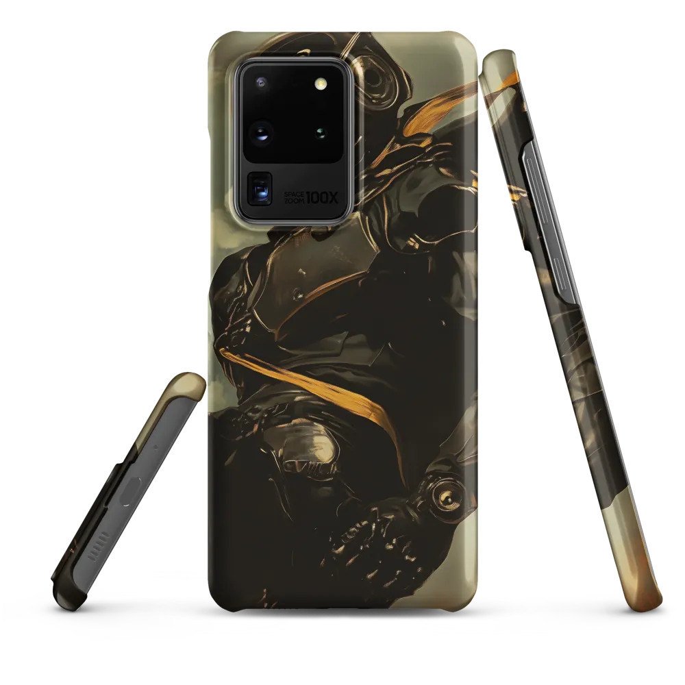 Ethereal Explorer: The Enigmatic Astronaut | Phone Case |  S20 Ultra | Snap Case | Matte