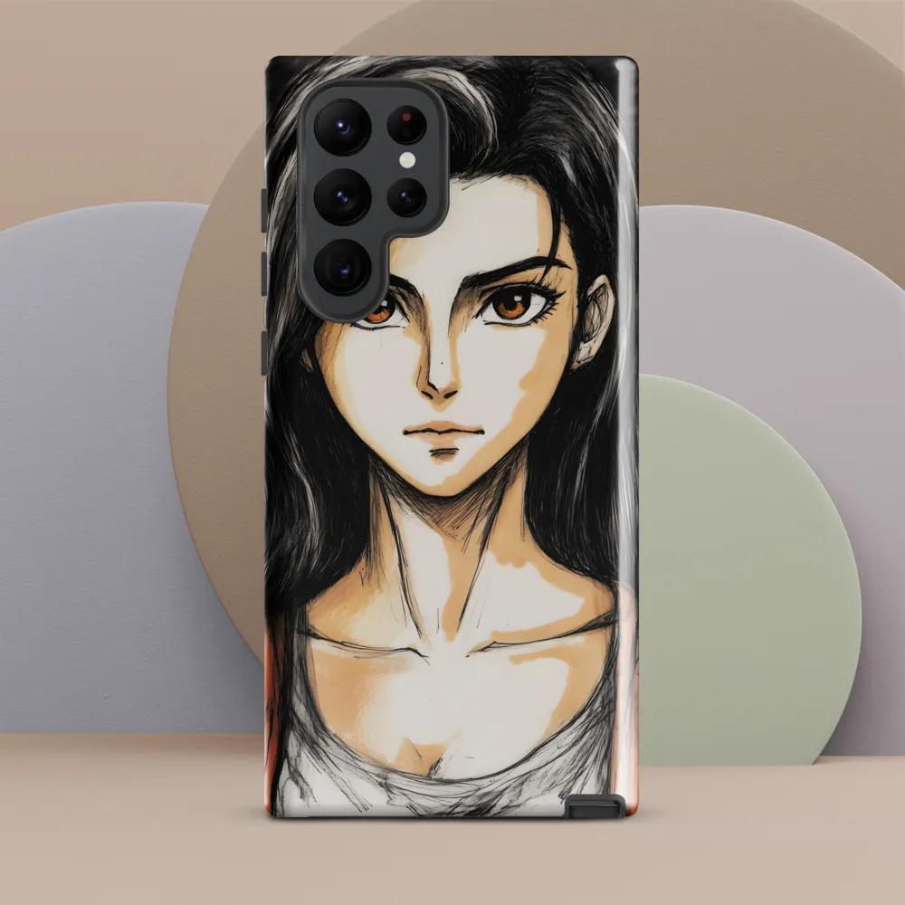 Determined Gaze