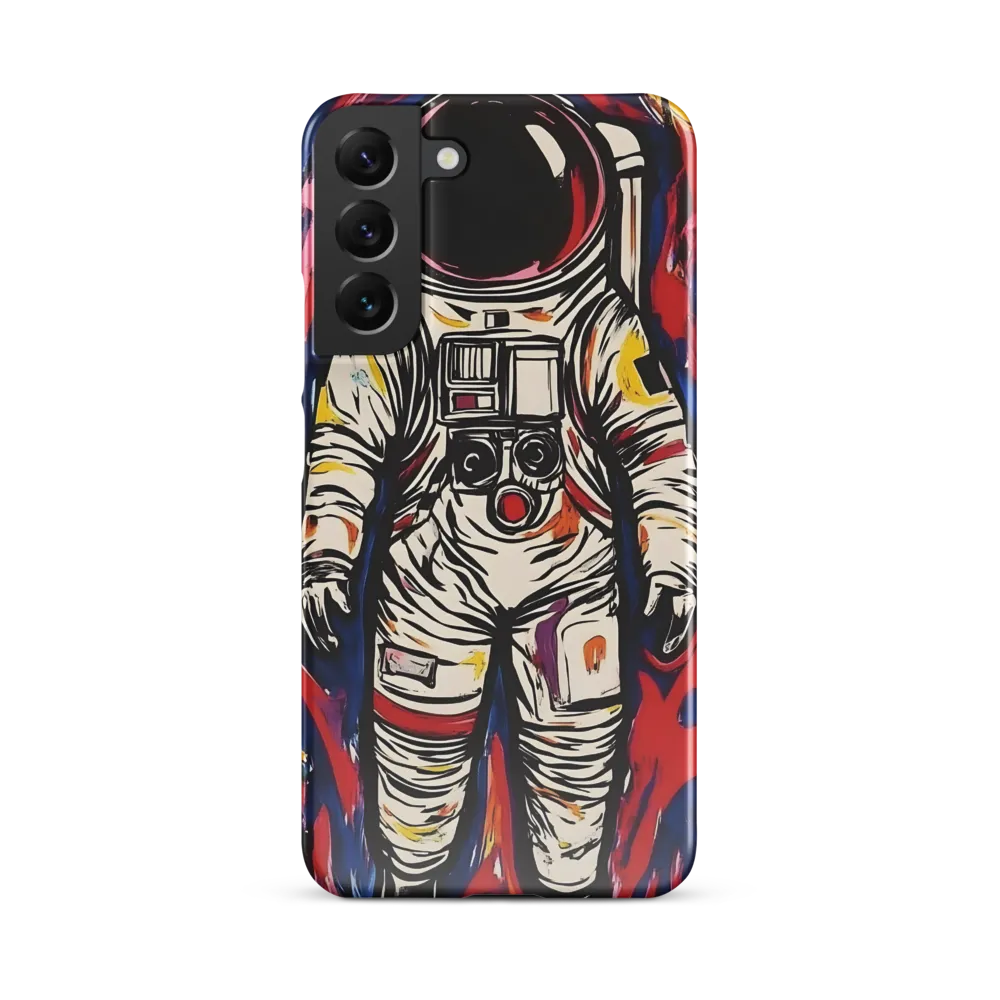 Astronaut in Chromatic Flux
