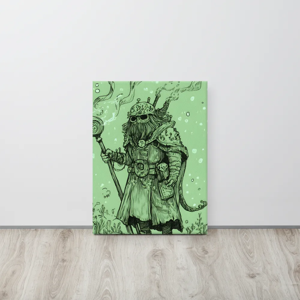 The Enigmatic Wizard | Canvas | 18″×24″
