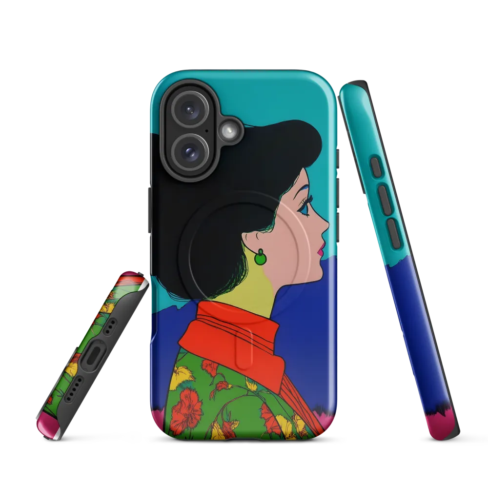 Whispers of Color: A Pop Art Portrait