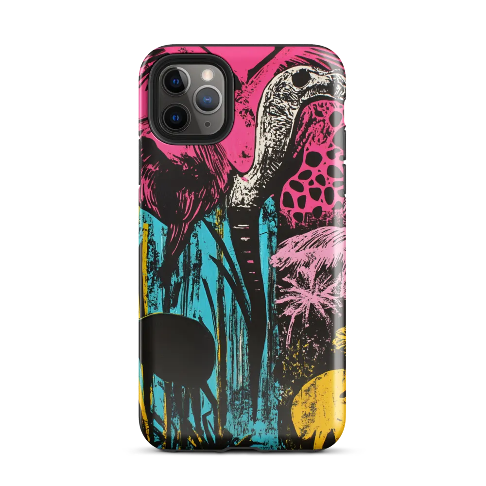 Vibrant Encounters: A Celebration of Wildlife | Phone Case |  11 Pro Max | Tough Case | Glossy