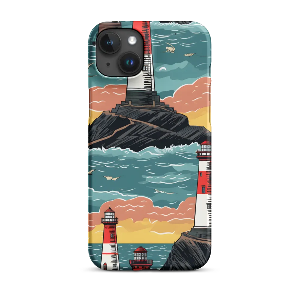 Lighthouses in a Whimsical Ocean