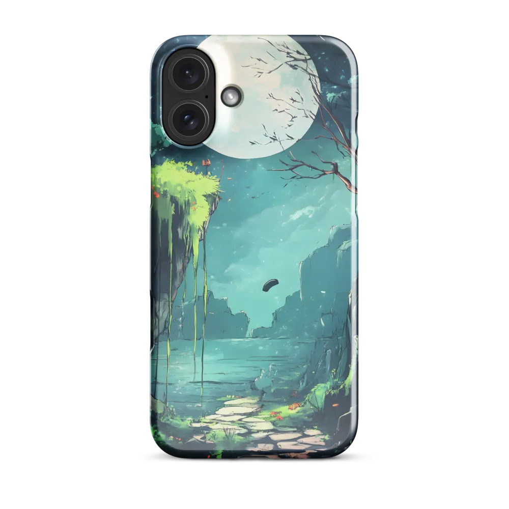 Moonlit Serenity: A Fantastical Landscape