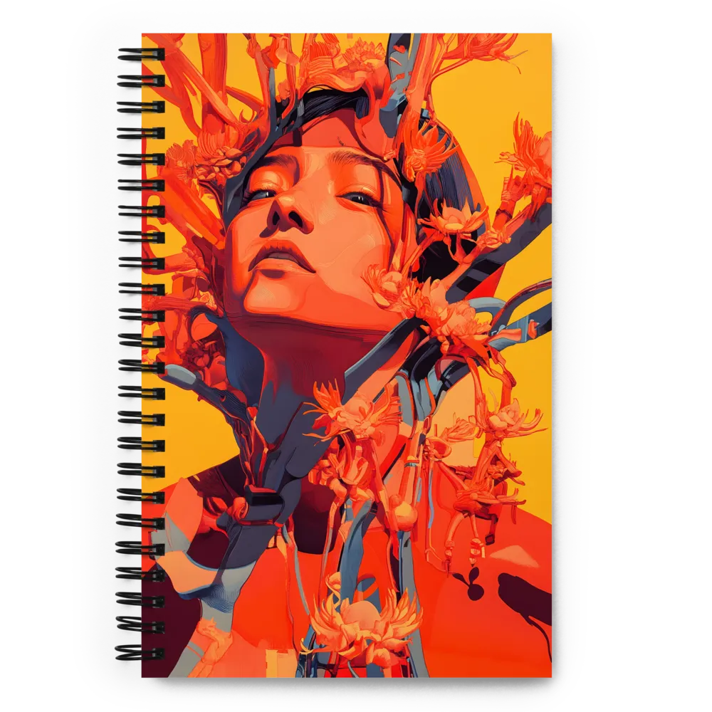 Harmony of Nature and Self | Spiral Notebook