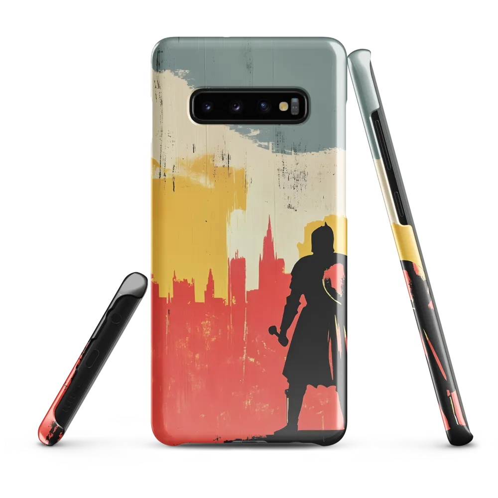 Hero in the Urban Dawn | Phone Case |  S10 Plus | Snap Case | Glossy