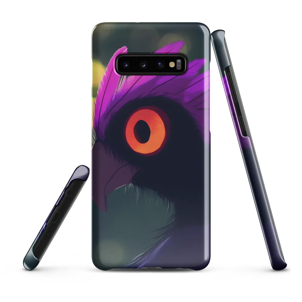 Mysterious Owl | Phone Case |  S10 Plus | Snap Case | Glossy