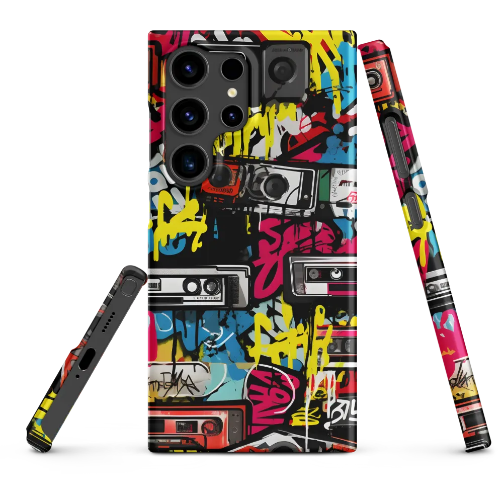 Urban Nostalgia: A Retro Cassette Explosion