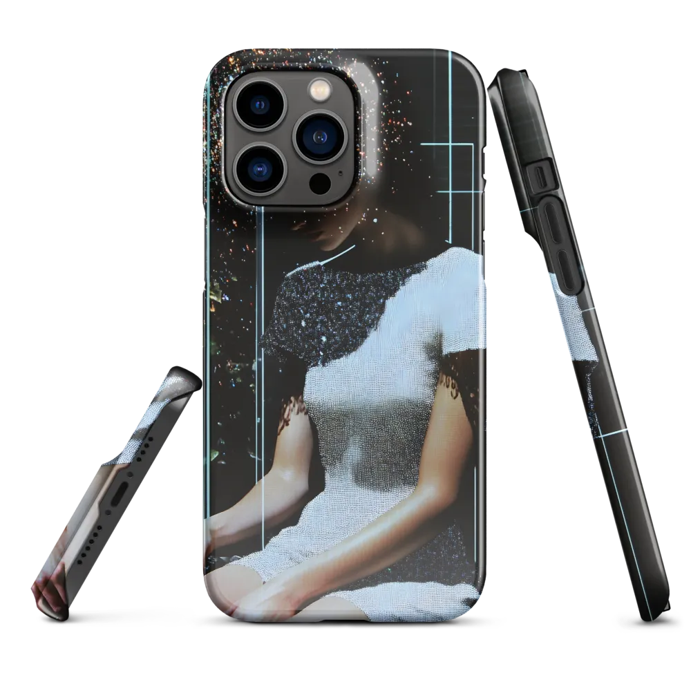 Portrait with Particle Halo