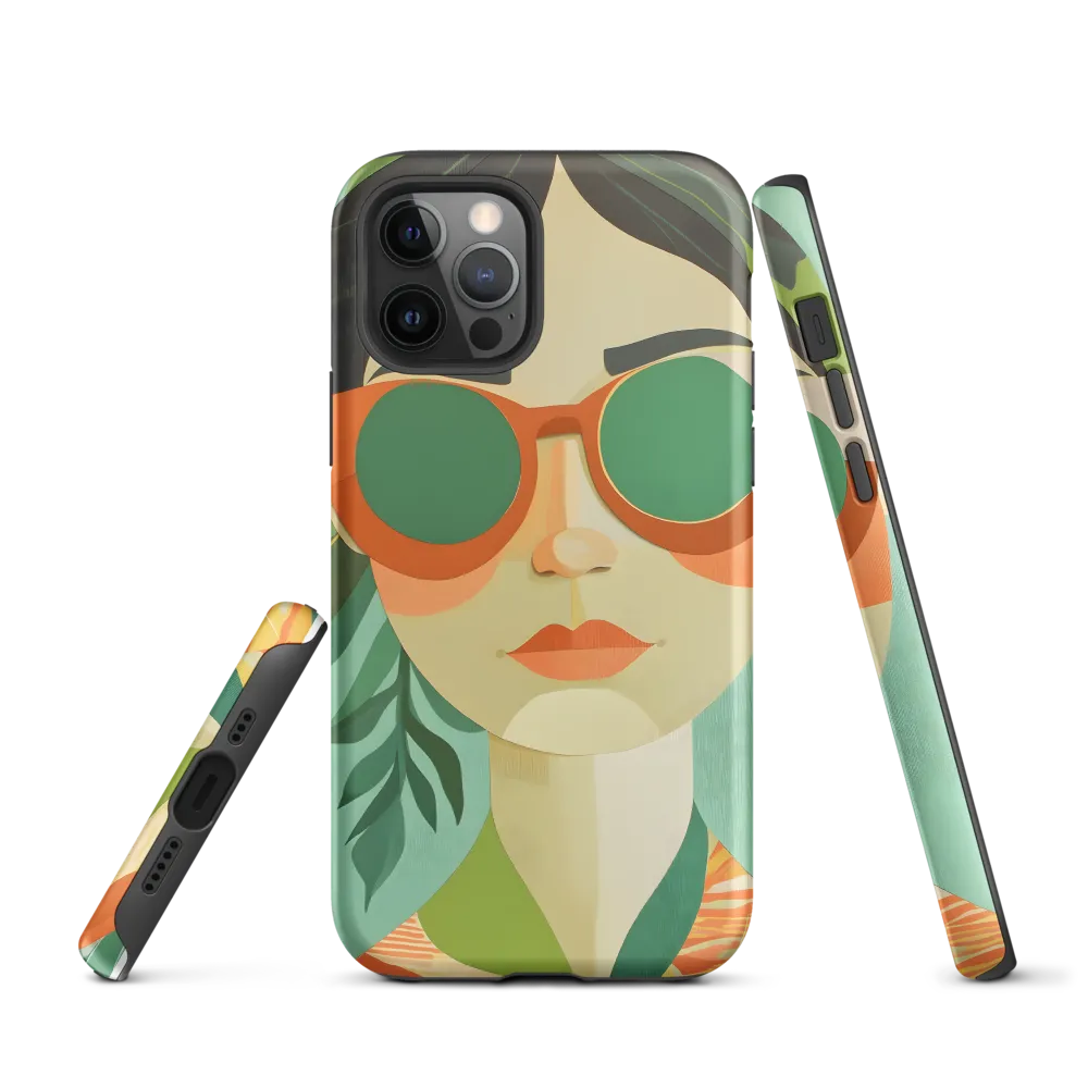 Bold Serenity: A Modern Portrait