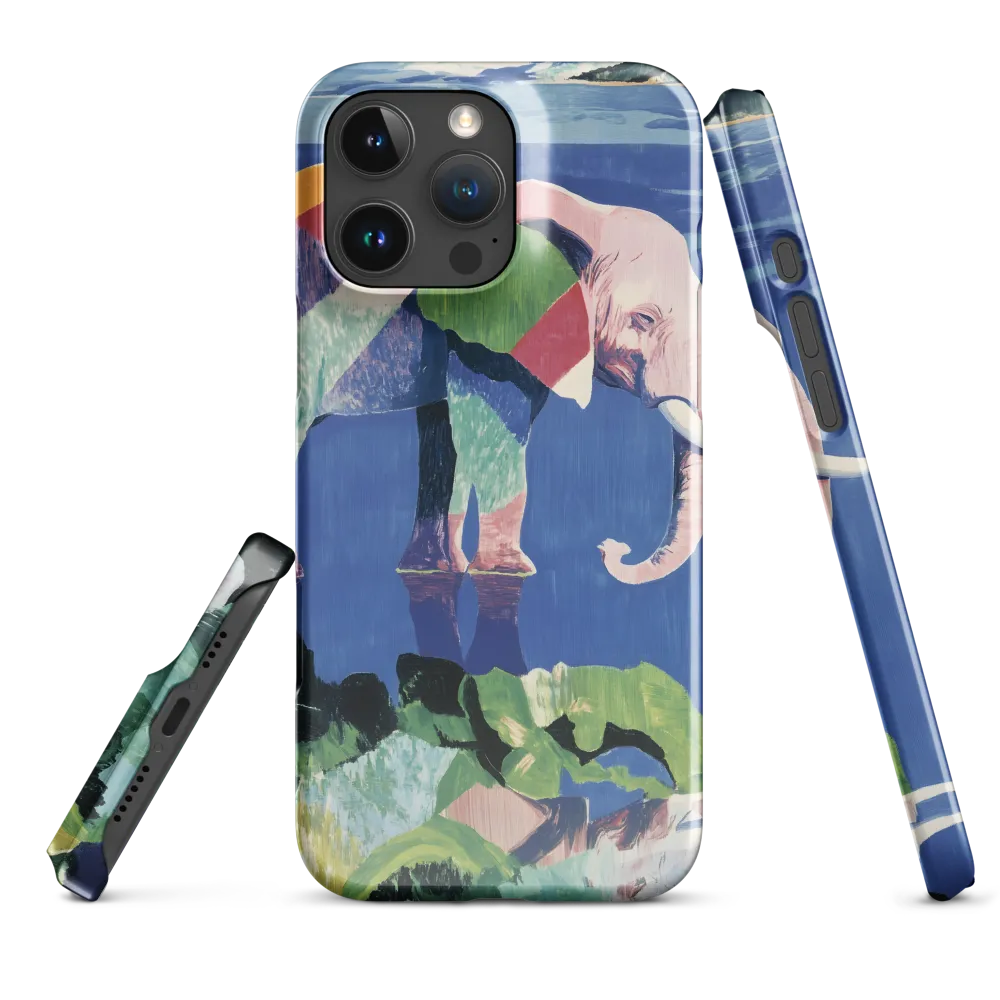 Serenity in Color: The Elephants of Reflection