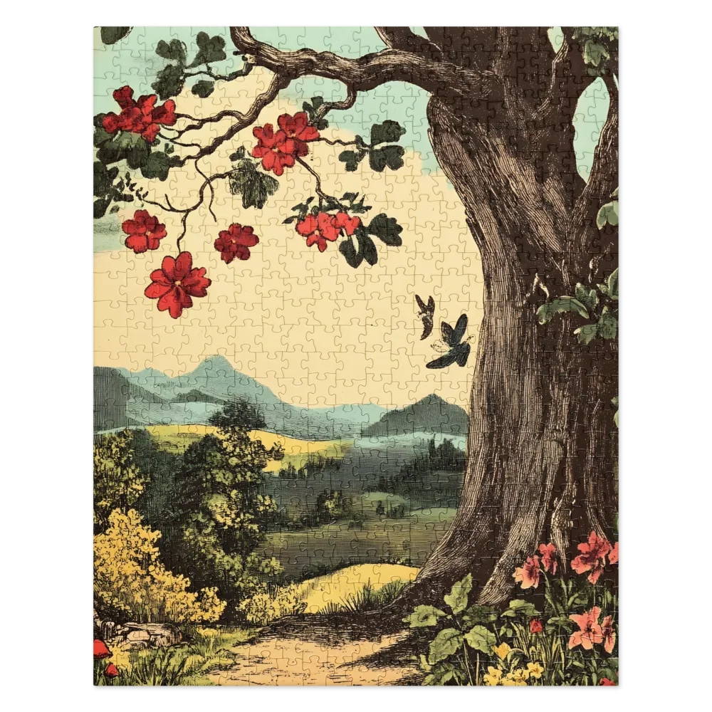 Whispers of a Vintage Landscape | Jigsaw Puzzle | 520 pieces