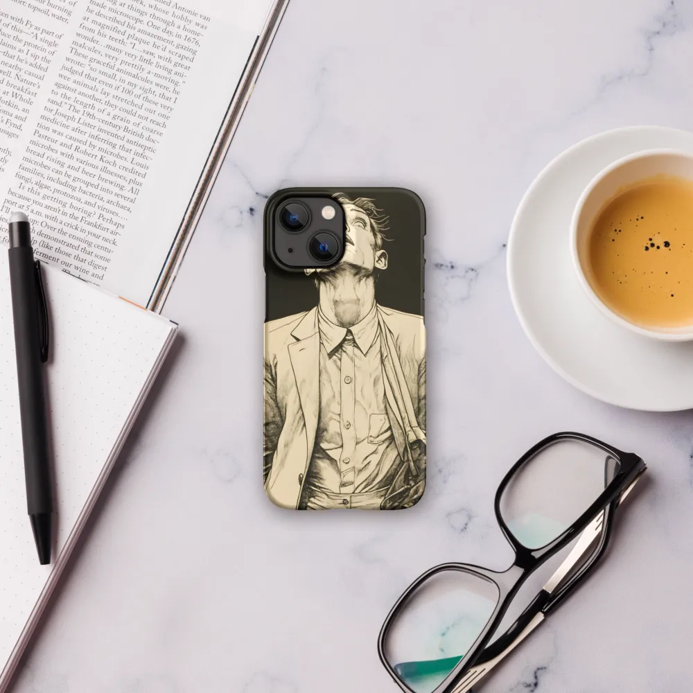 Desperate Gaze | Phone Case |  13 Mini | Snap Case | Matte