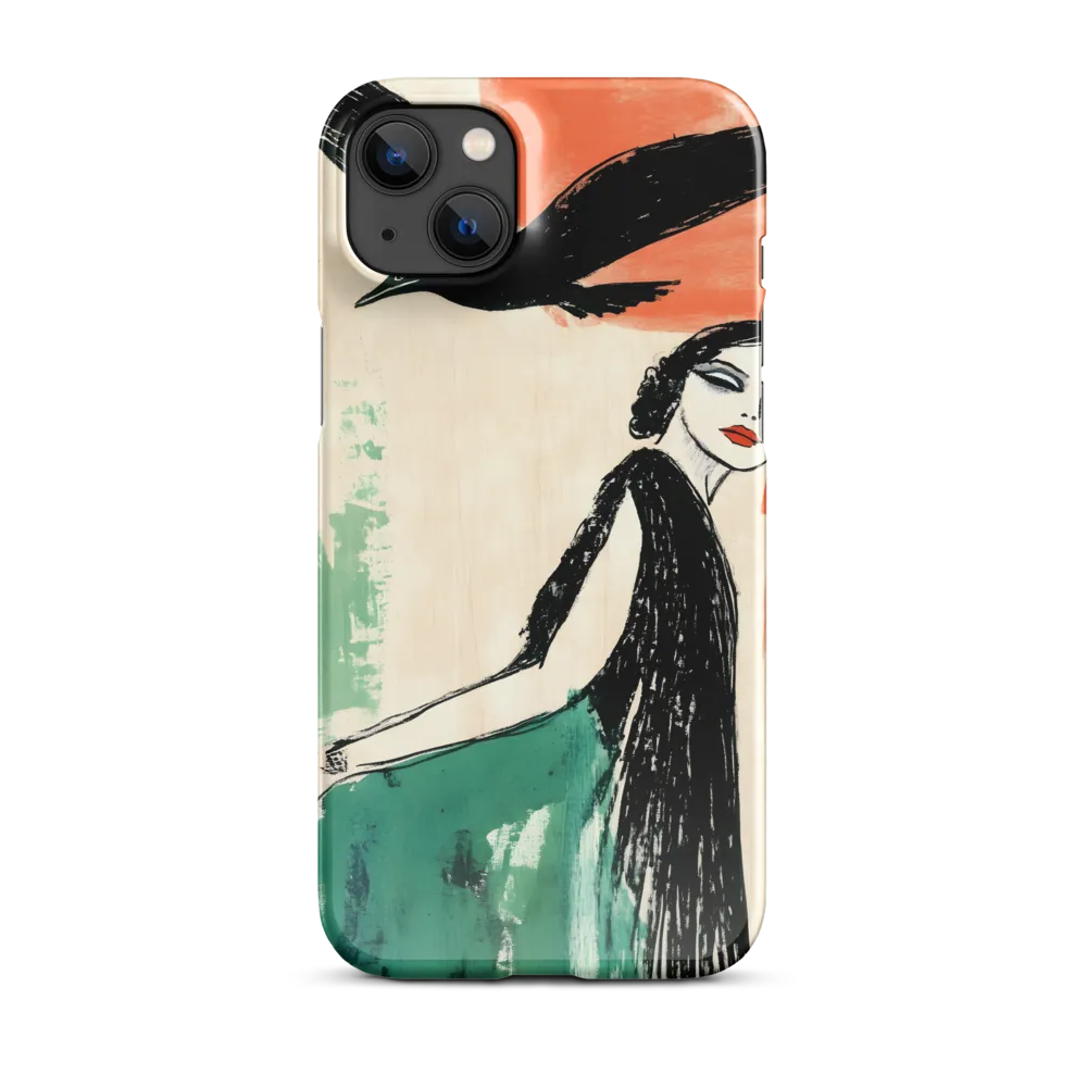 Elegance in Flight | Phone Case |  14 Plus | Snap Case | Glossy