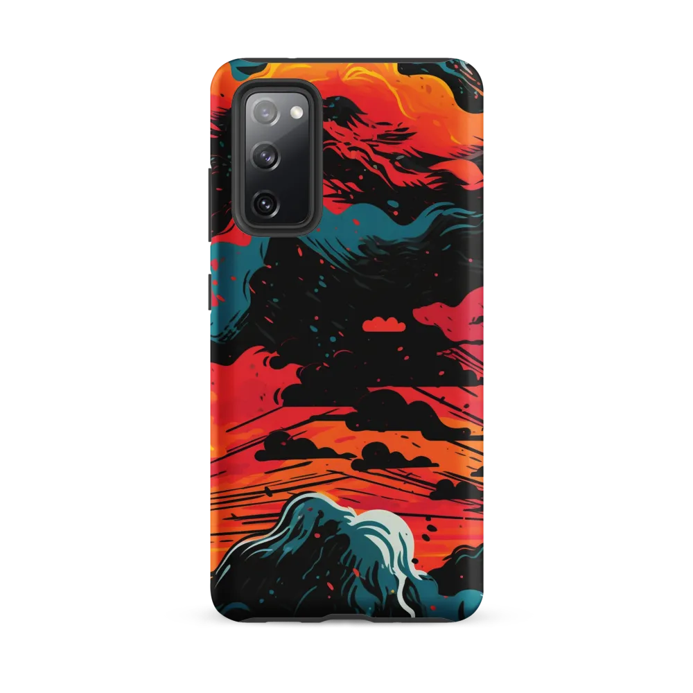Ethereal Twilight: A Dramatic Landscape in Motion