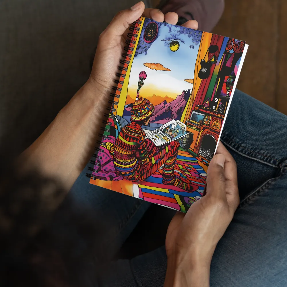 Psychedelic Reverie | Spiral Notebook