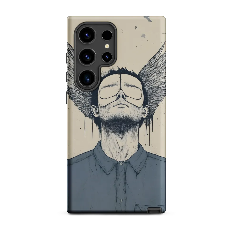 Wings of Reflection | Phone Case |  S24 Ultra | Tough Case | Matte