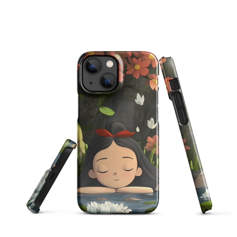 Tranquility by the Waterside | Phone Case |  13 Mini | Snap Case | Glossy