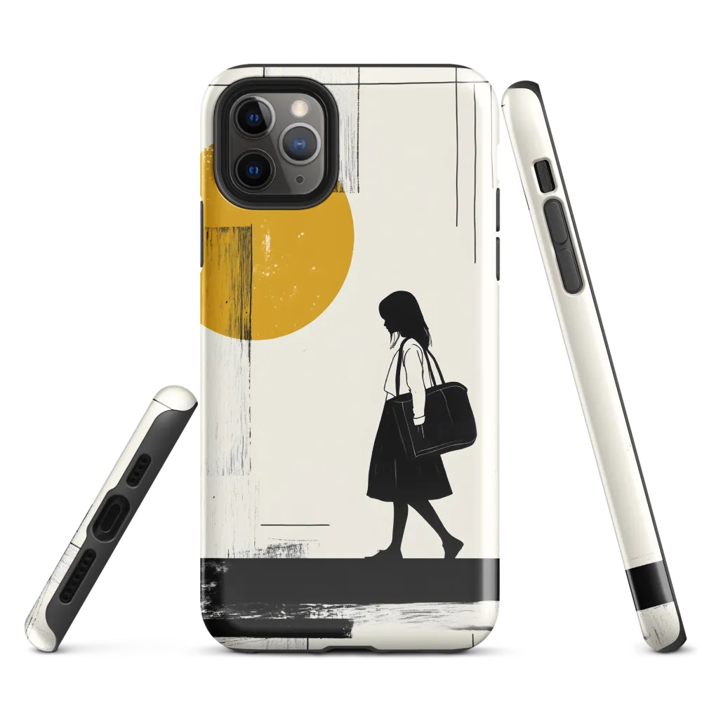 Silent Steps | Phone Case |  11 Pro Max | Tough Case | Glossy