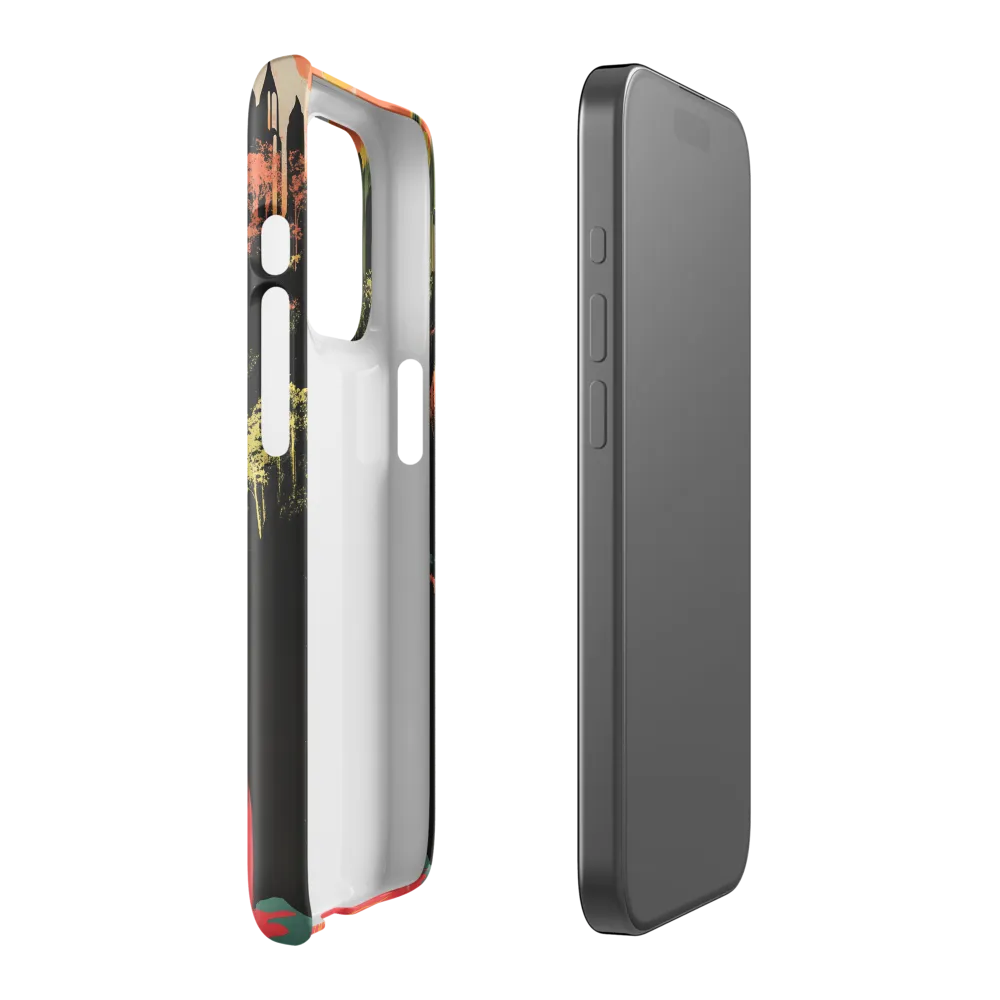 Elysian Echoes: A Surreal Reflections | Phone Case |  15 Pro | Snap Case | Glossy