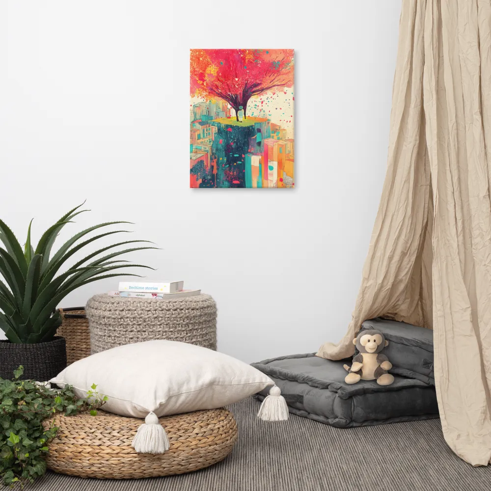 Whispers of Urban Dreams | Canvas | 18″×24″
