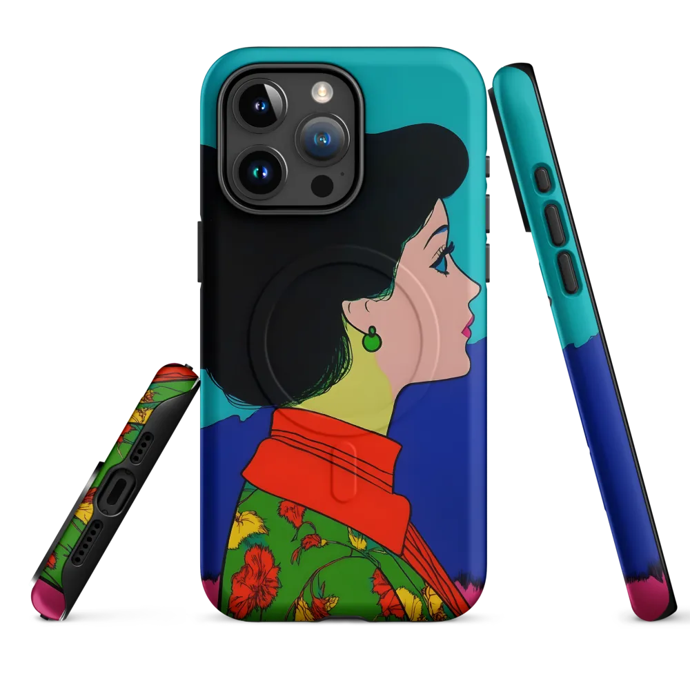 Whispers of Color: A Pop Art Portrait
