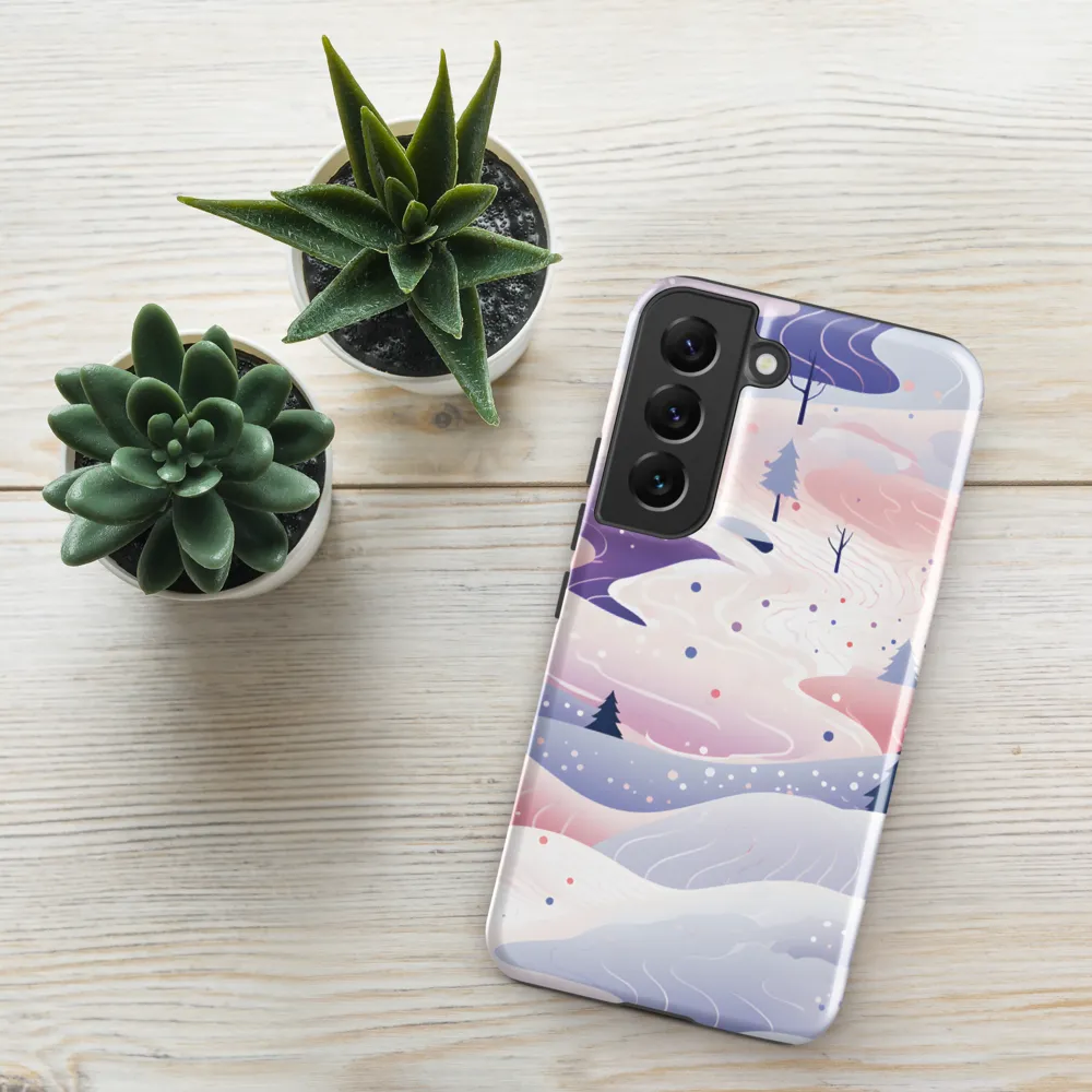 Dreamy Winter Landscape | Phone Case |  S22 | Tough Case | Glossy