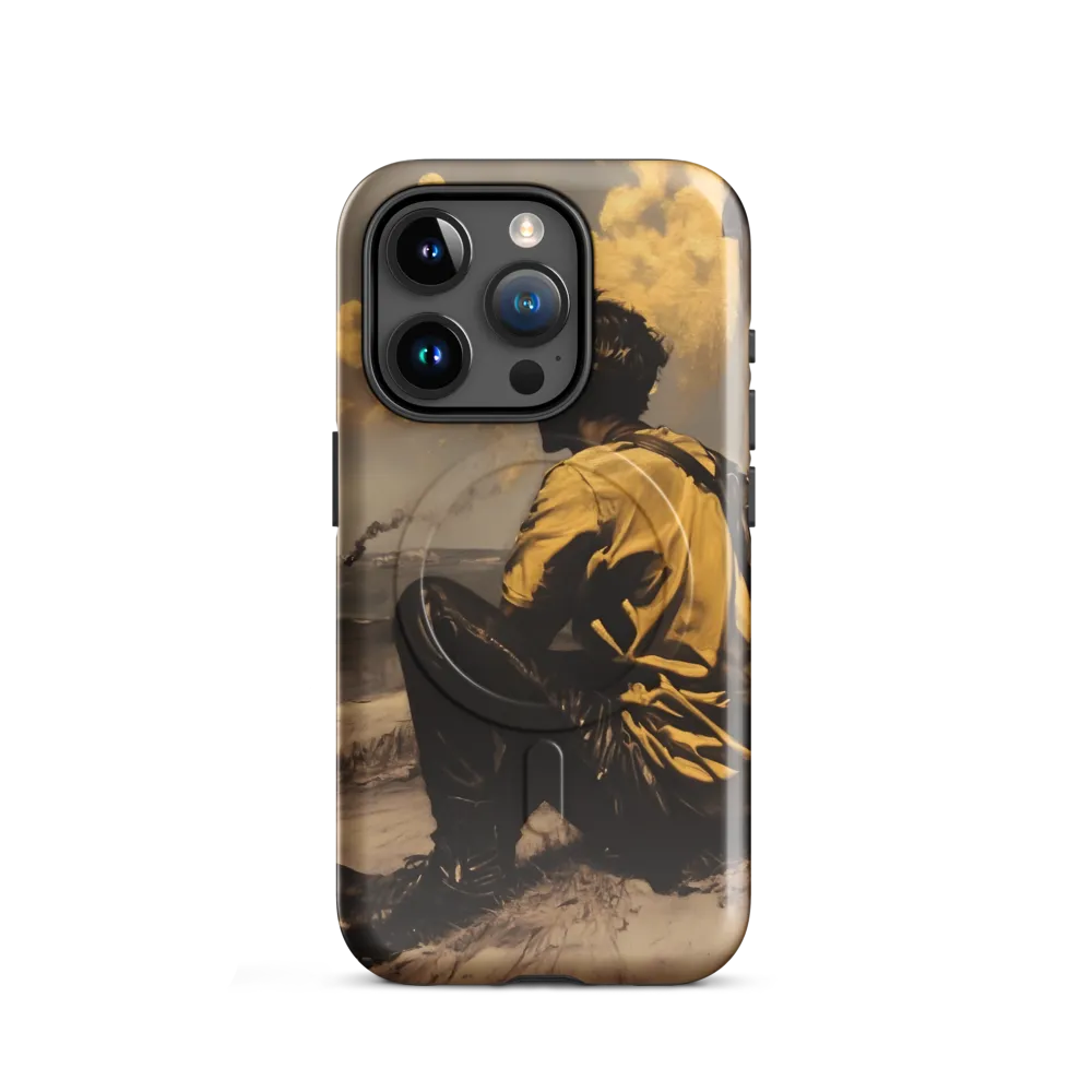 Reflections by the Shore | Phone Case |  15 Pro | MagSafe® Tough Case | Glossy
