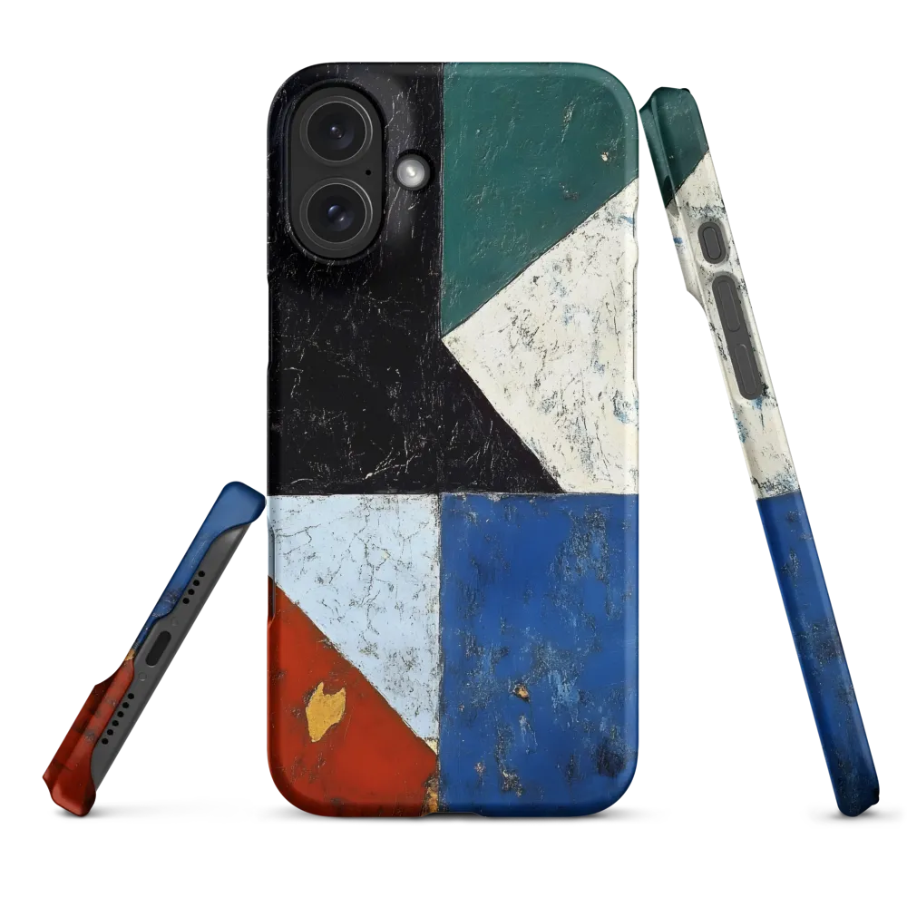 Geometric Tension: An Abstract Exploration | Phone Case |  16 Plus | Snap Case | Matte