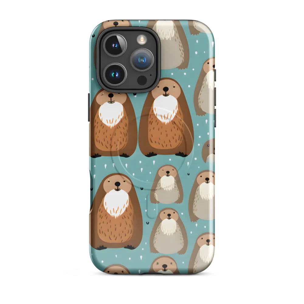 Whimsical Otter Pattern