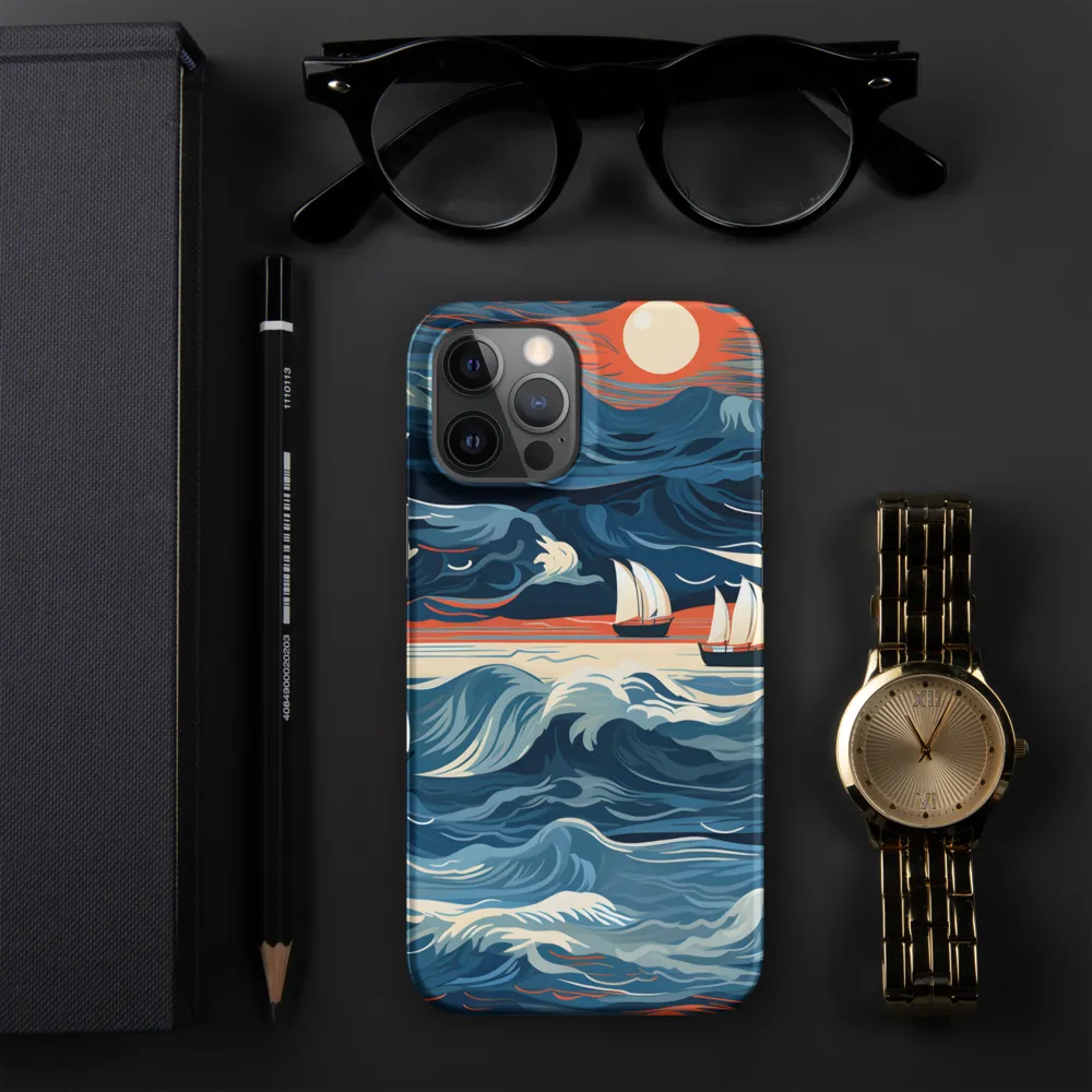 Ocean Whispers: A Voyage at Dusk