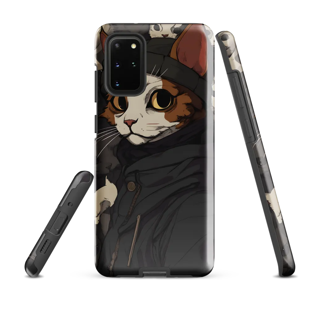 Whimsical Cat Portrait