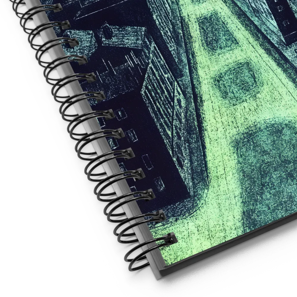 Urban Shadows | Spiral Notebook