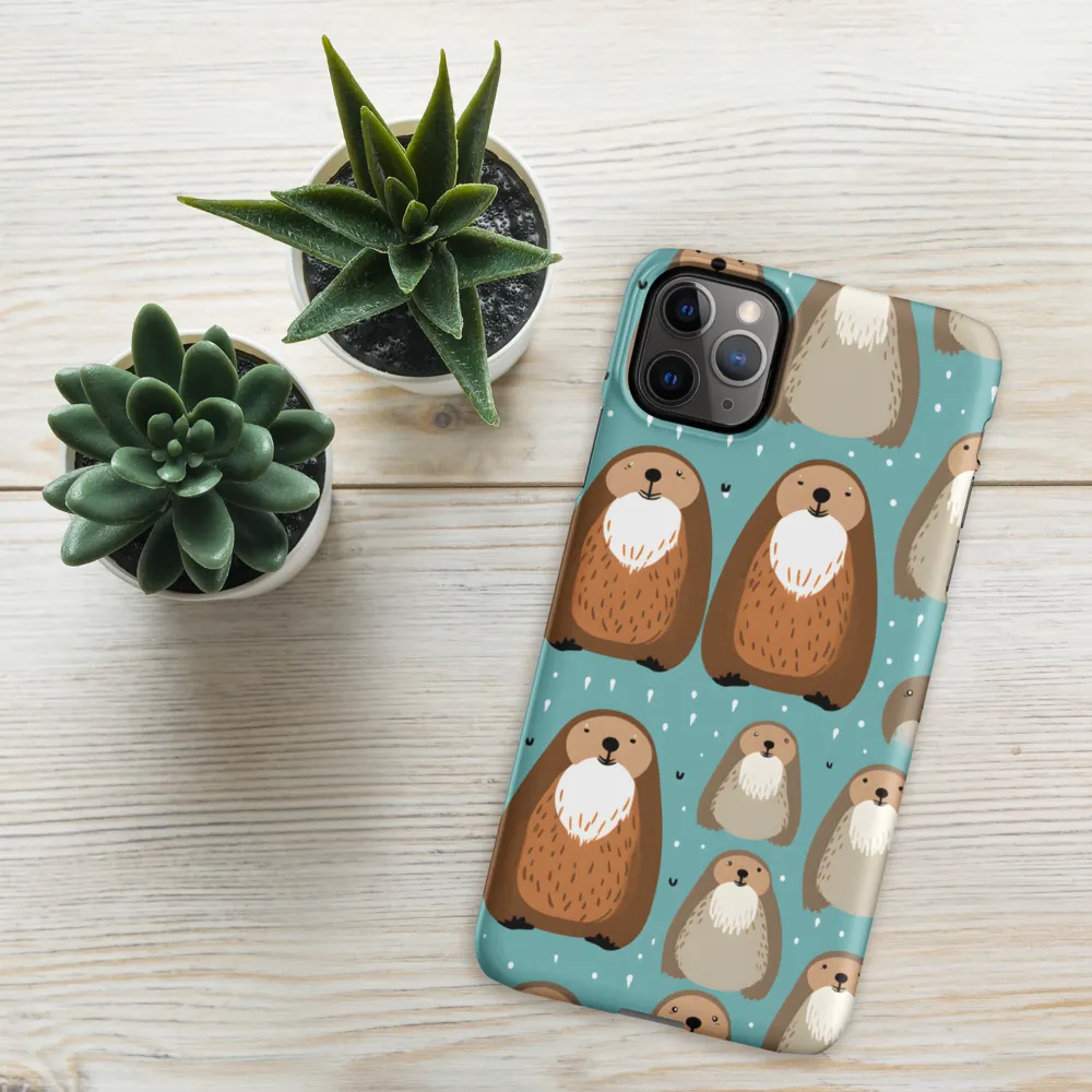 Whimsical Otter Pattern