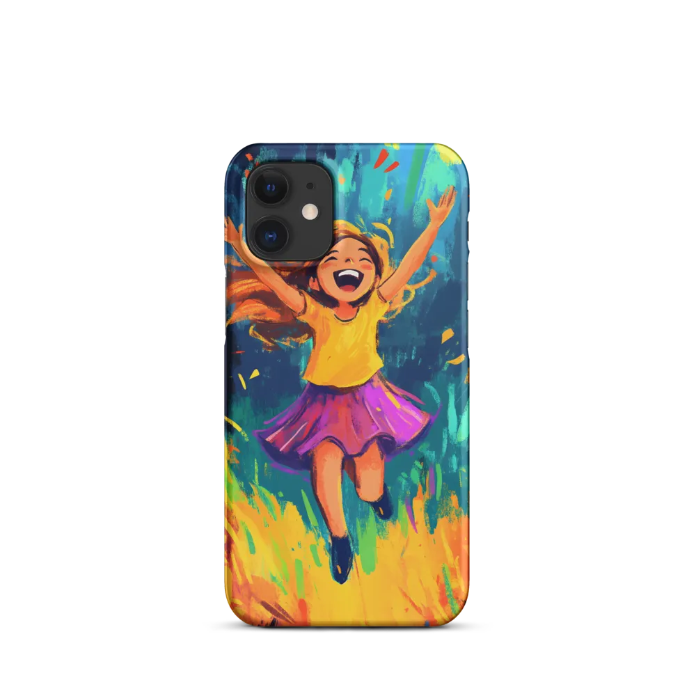 Joyful Escape into Nature | Phone Case |  12 Mini | Snap Case | Matte