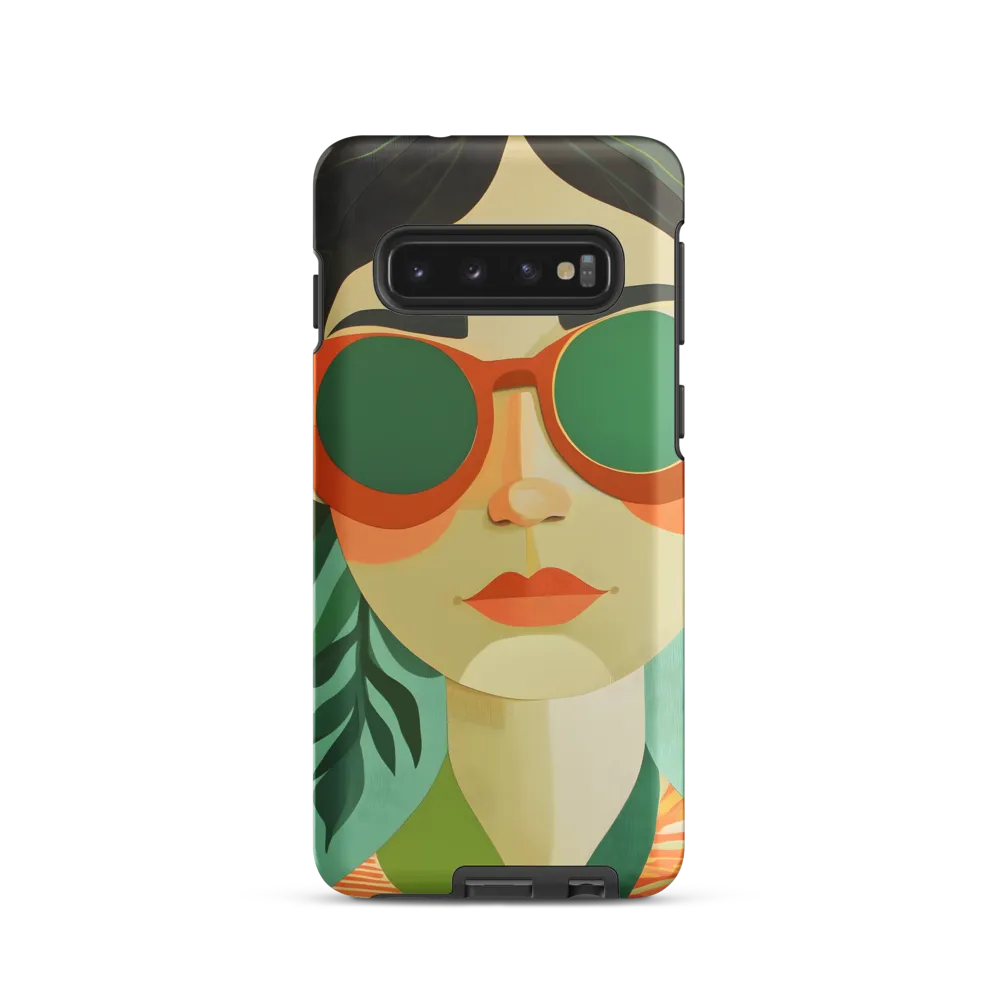 Bold Serenity: A Modern Portrait