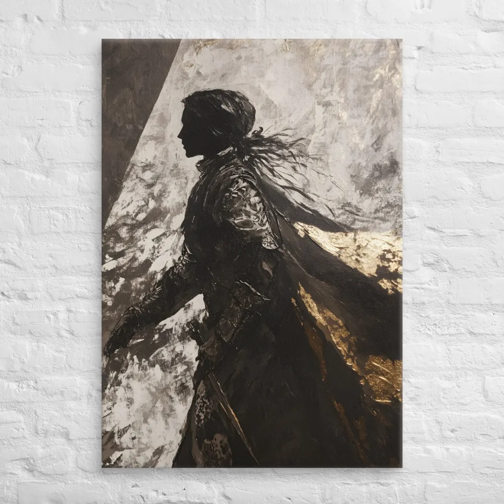 The Silhouette of Valor | Canvas | 28″×40″
