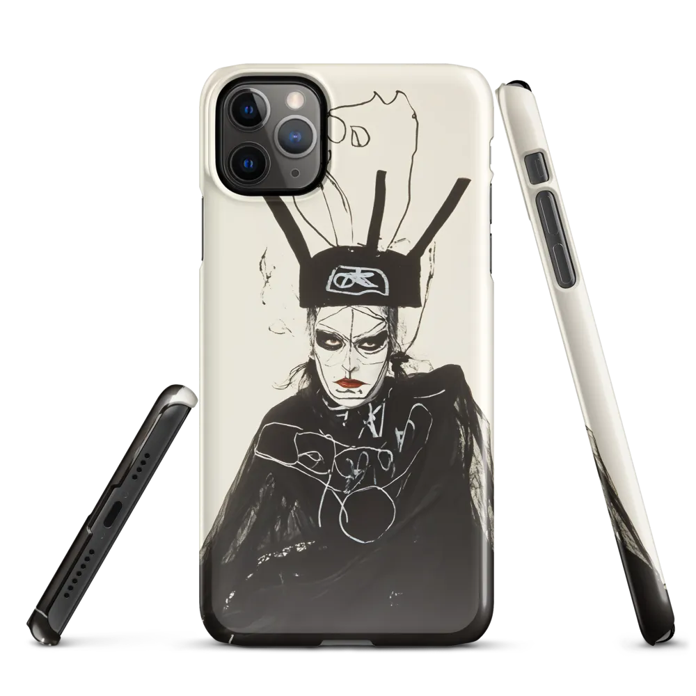 Mystique in Monochrome | Phone Case |  11 Pro Max | Snap Case | Glossy