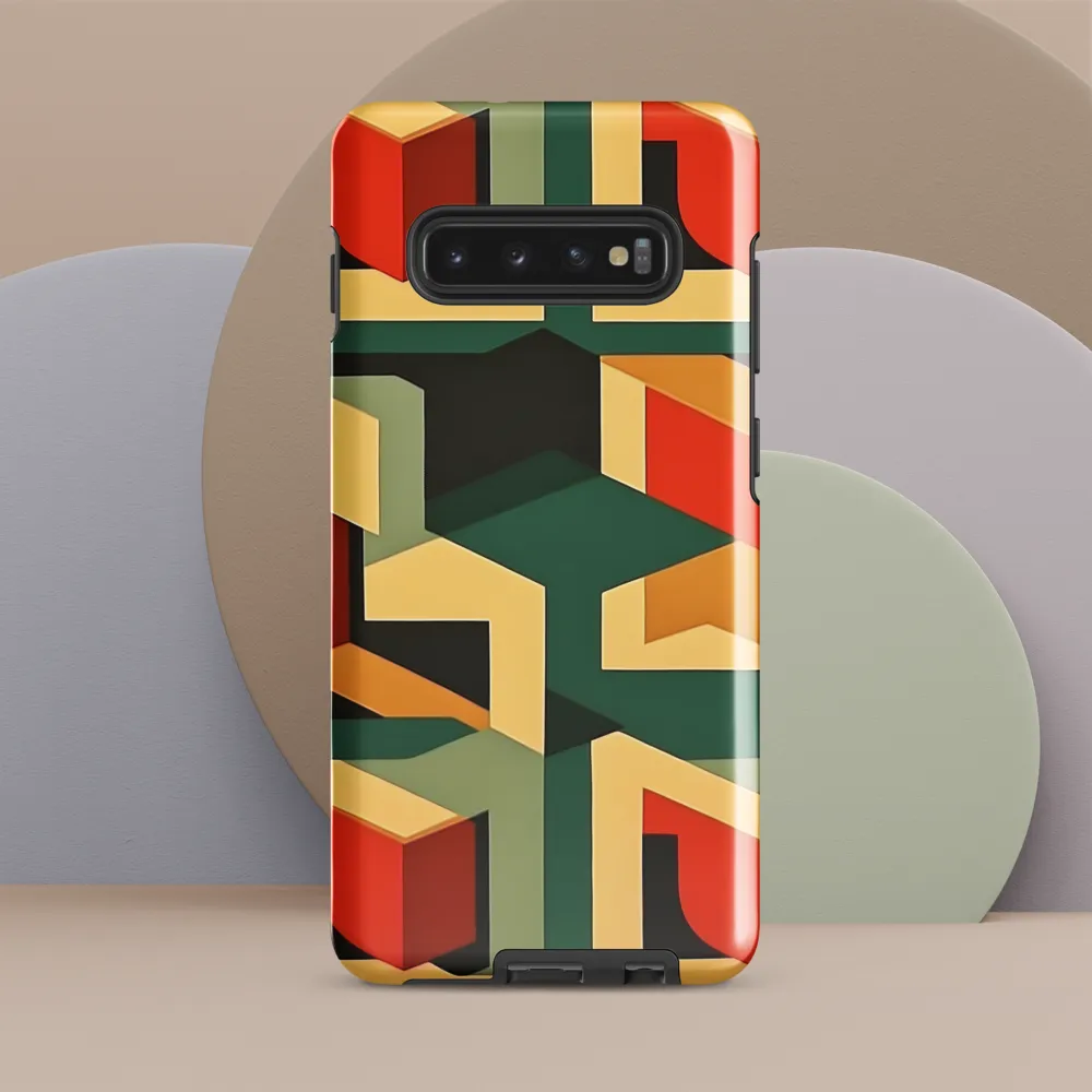 Dynamic Geometry: An Exploration of Form | Phone Case |  S10 Plus | Tough Case | Glossy