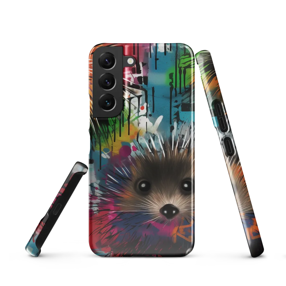 Whimsical Hedgehogs in a Kaleidoscopic Wonderland