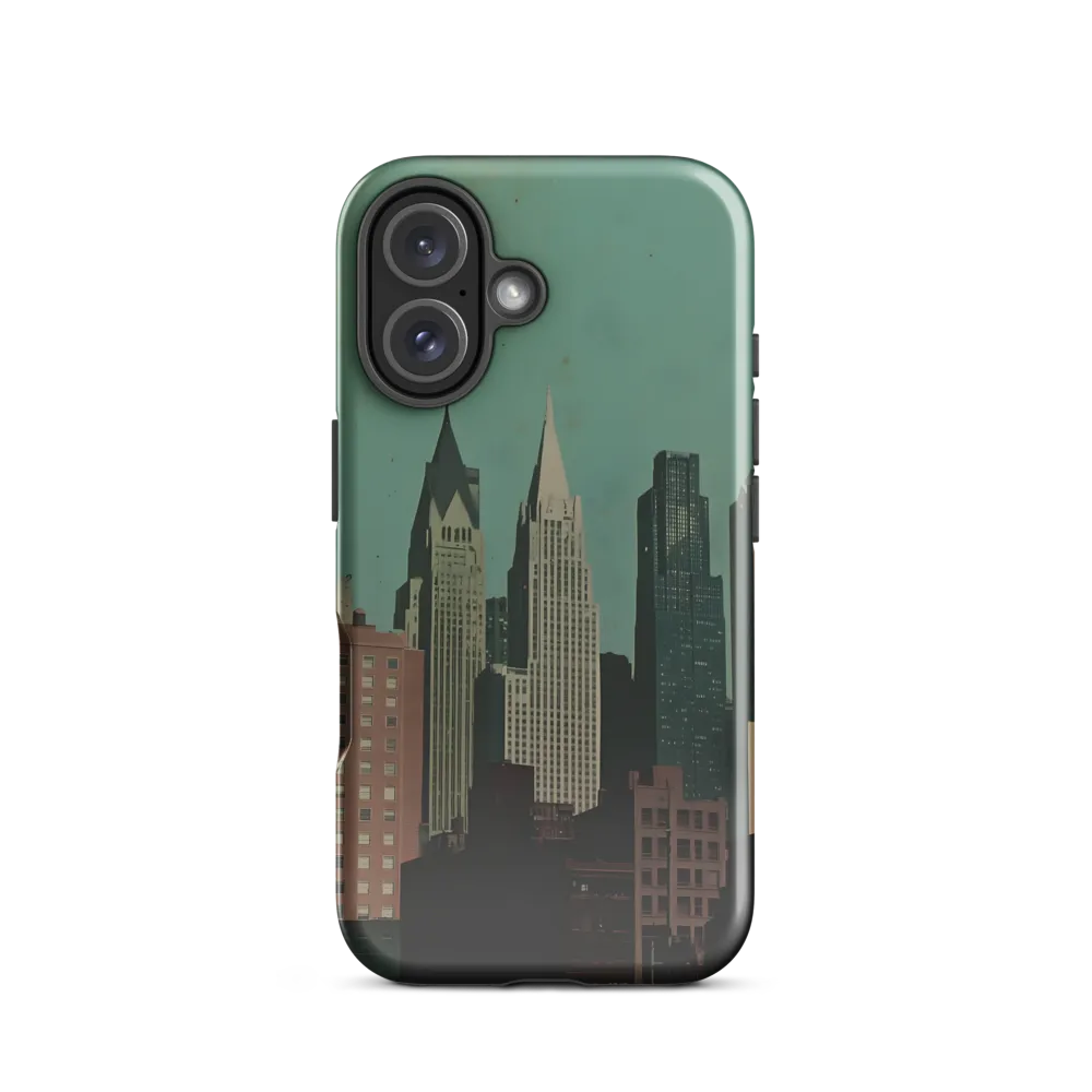 Urban Nostalgia: A Retro Cityscape